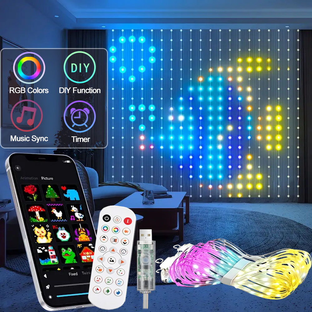 Home Decor Free App - Akıllı LED Perde Işığı APP Kontrolü