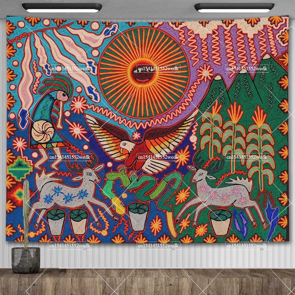 Home Decor Indonesia - Meksika meksika Mayan kabile sanat goblen