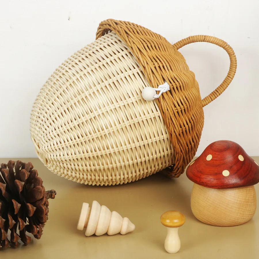 Açık Piknik Sepetleri Mantar S - Rattan Plant Basket incelemesi ve fiyatı