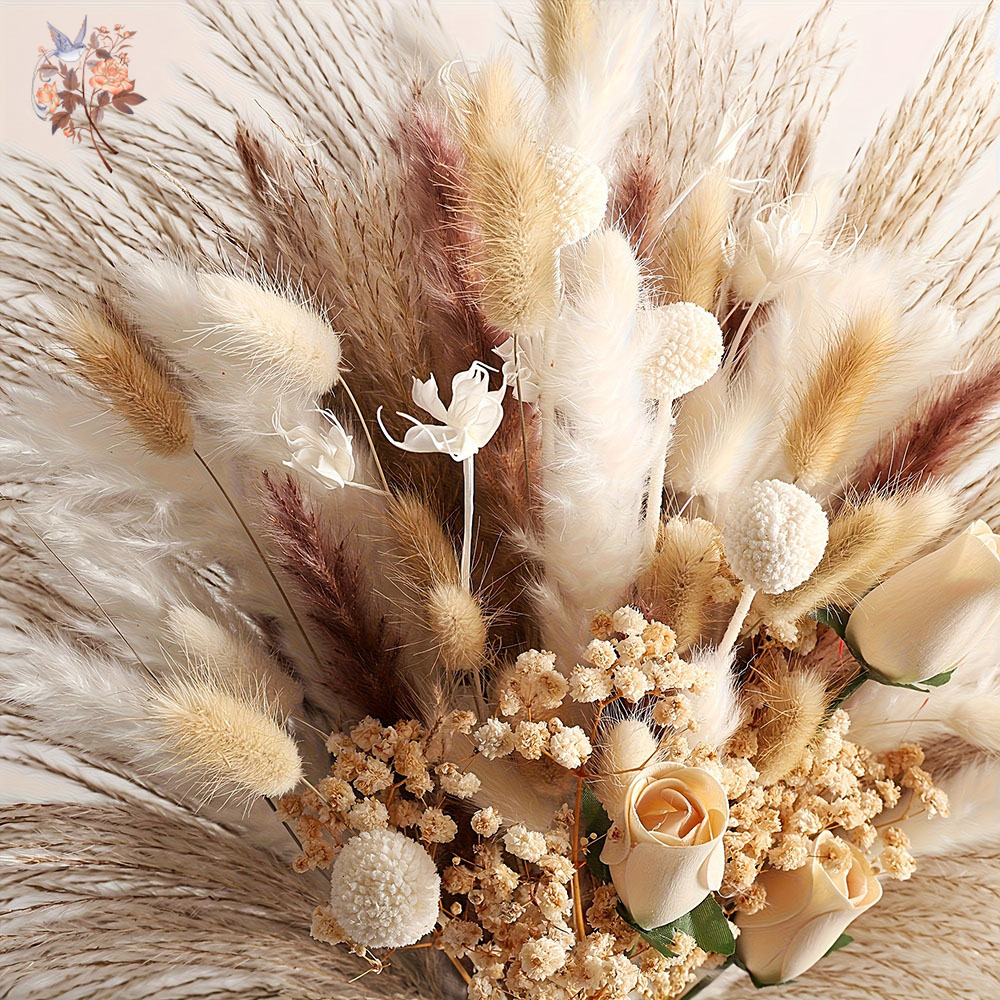 80 Adet Yapay Kurutulmuş Çiçek - Pampas Grass Decor incelemesi ve fiyatı