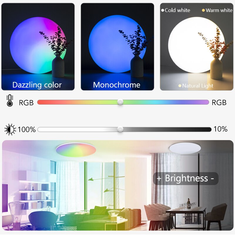BENEWTON akıllı tavan ışık RGB - Home Decor Free App incelemesi ve fiyatı