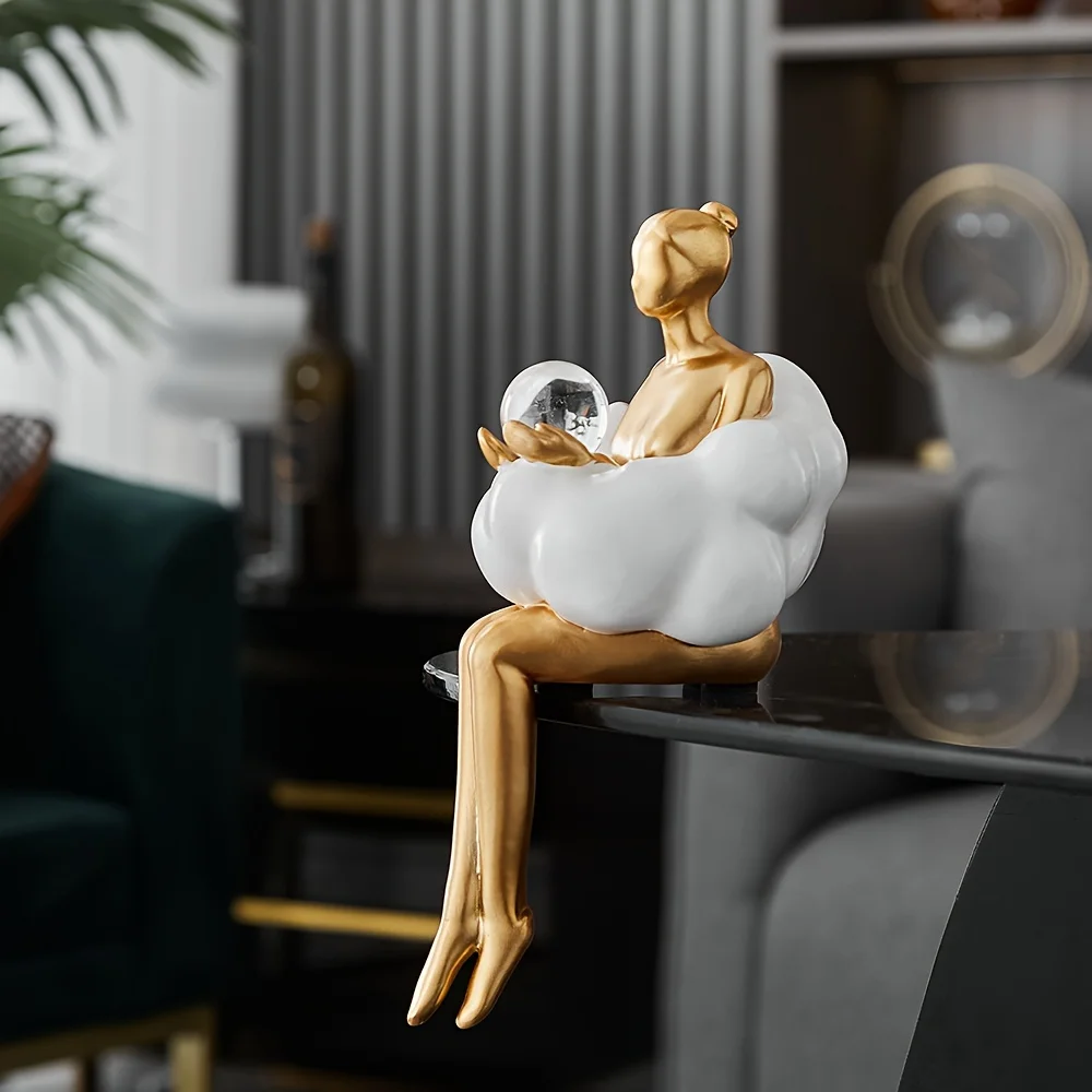 Bulut Kız Heykel Soyut Sanat Ş - Home Decor Y2K incelemesi ve fiyatı