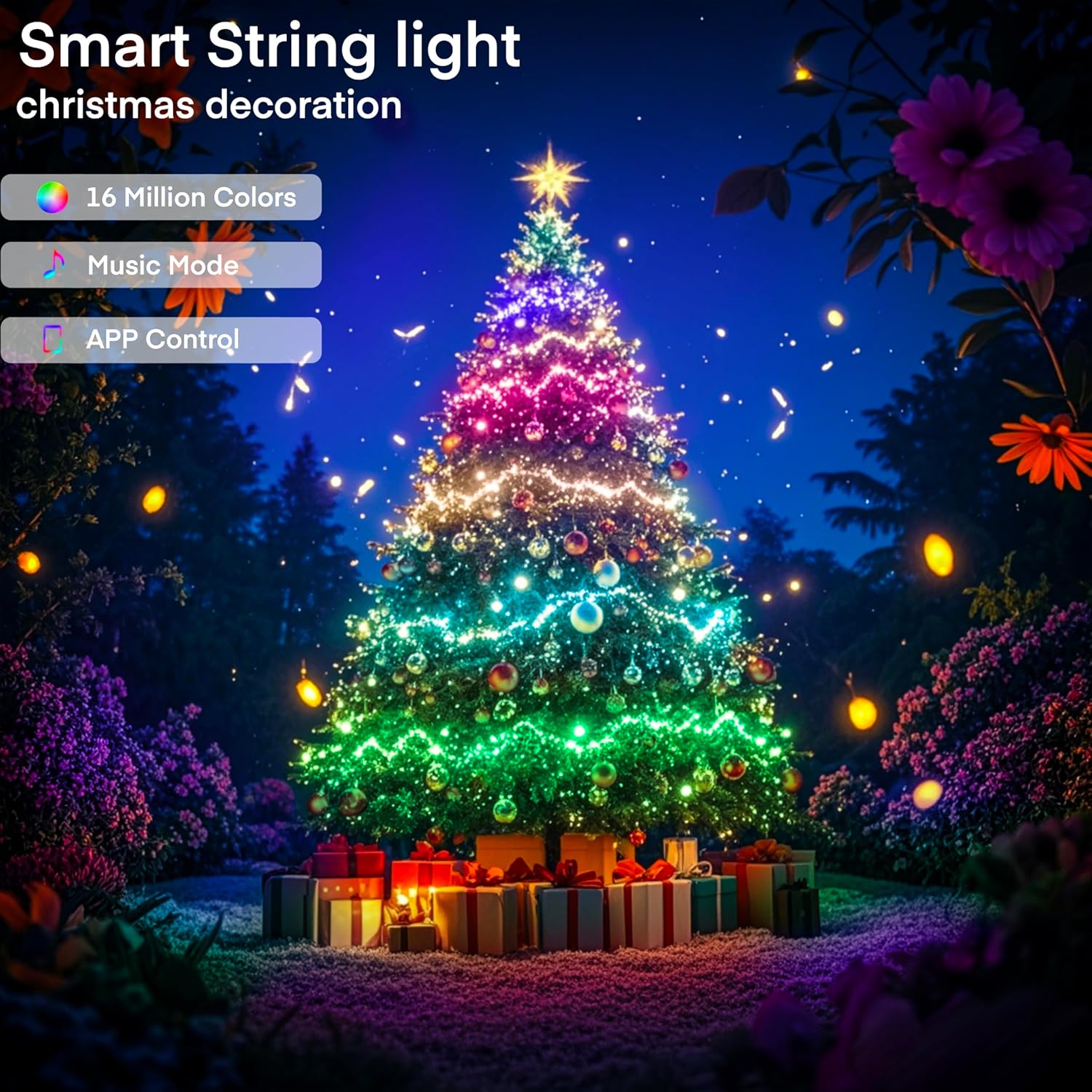WS2812B RGBIC LED Işık Zinciri - Home Decor Free App incelemesi ve fiyatı