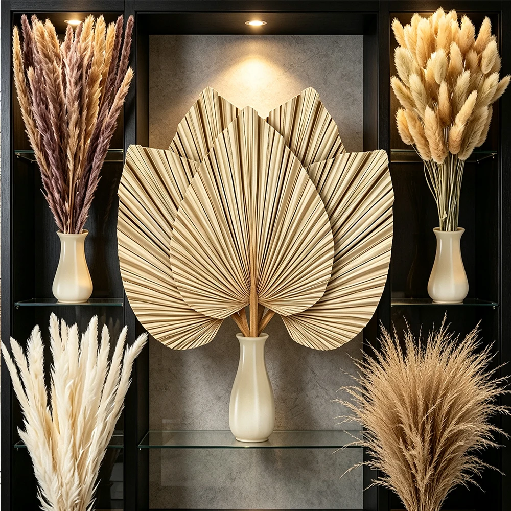 105 Adet Toplu Kurutulmuş Pamp - Pampas Grass Decor incelemesi ve fiyatı